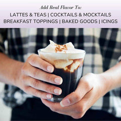 Sonoma Syrup Co Vanilla Hazelnut Syrup, 25.4 Fl Oz for Coffee, Cocktails, and Cooking