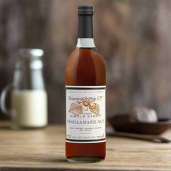 Sonoma Syrup Co Vanilla Hazelnut Syrup, 25.4 Fl Oz for Coffee, Cocktails, and Cooking