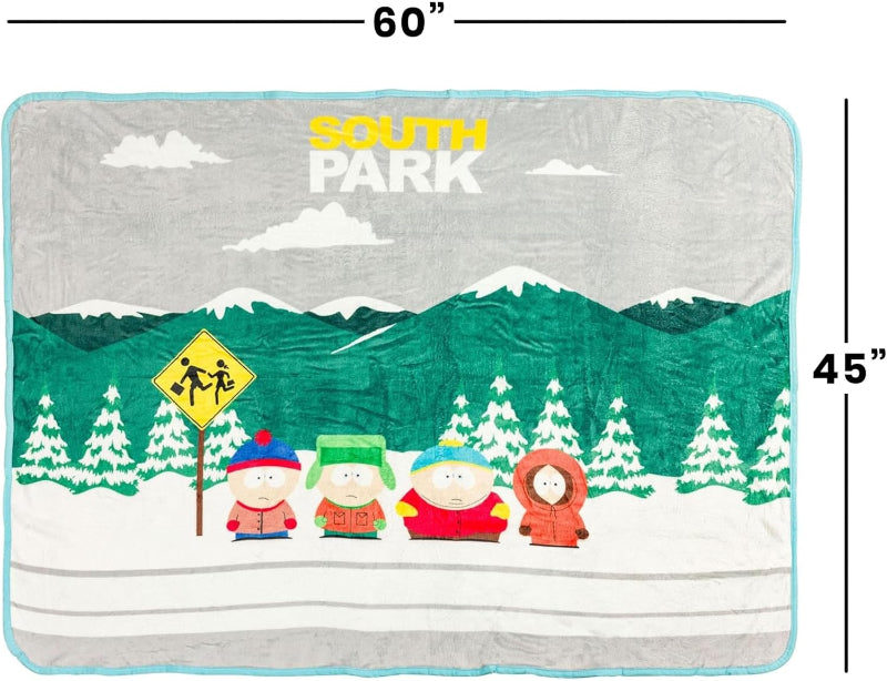 South Park Fleece Throw Blanket