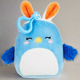 Squishmallows Bebe the Bluebird Easter Bag Clip Plush