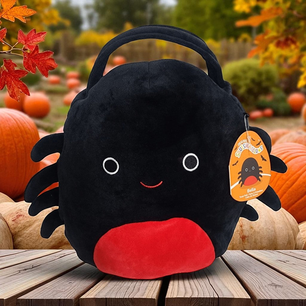 Squishmallows Bella the Spider Candy Basket