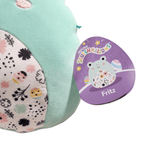 Squishmallows Fritz the Frog 8 in With Easter Floral Belly