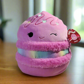Squishmallows Middy the Macaron 14” Pink Plush Candy Heart Valentine