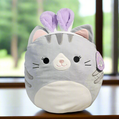 Squishmallows Tally the Tabby Cat 14 inch Easter Plush