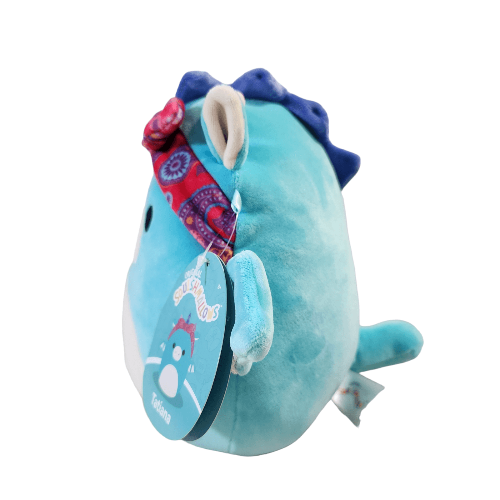 Squishmallows Tatiana the Dragon with Paisley Bandana 8 inch