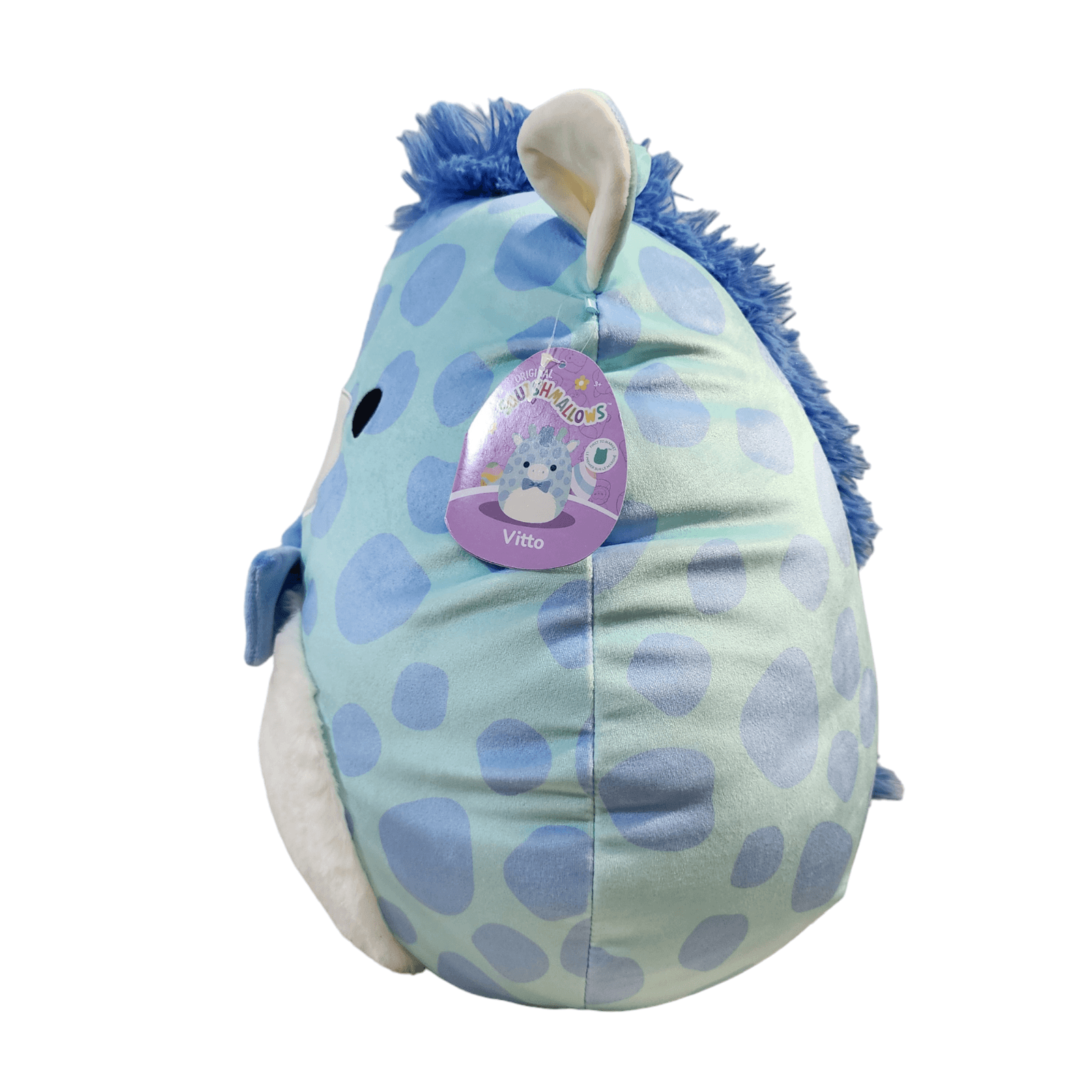 Squishmallows Vitto the Blue Giraffe 14 inch Plush