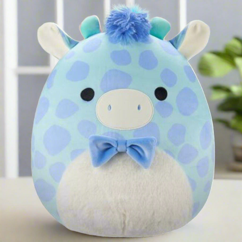 Squishmallows Vitto the Blue Giraffe 14 inch Plush