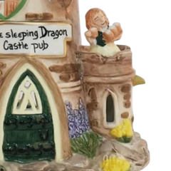 St. Patrick's Day Candle House | Sleeping Dragon Castle Pub