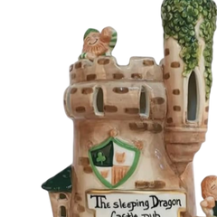 St. Patrick's Day Candle House | Sleeping Dragon Castle Pub
