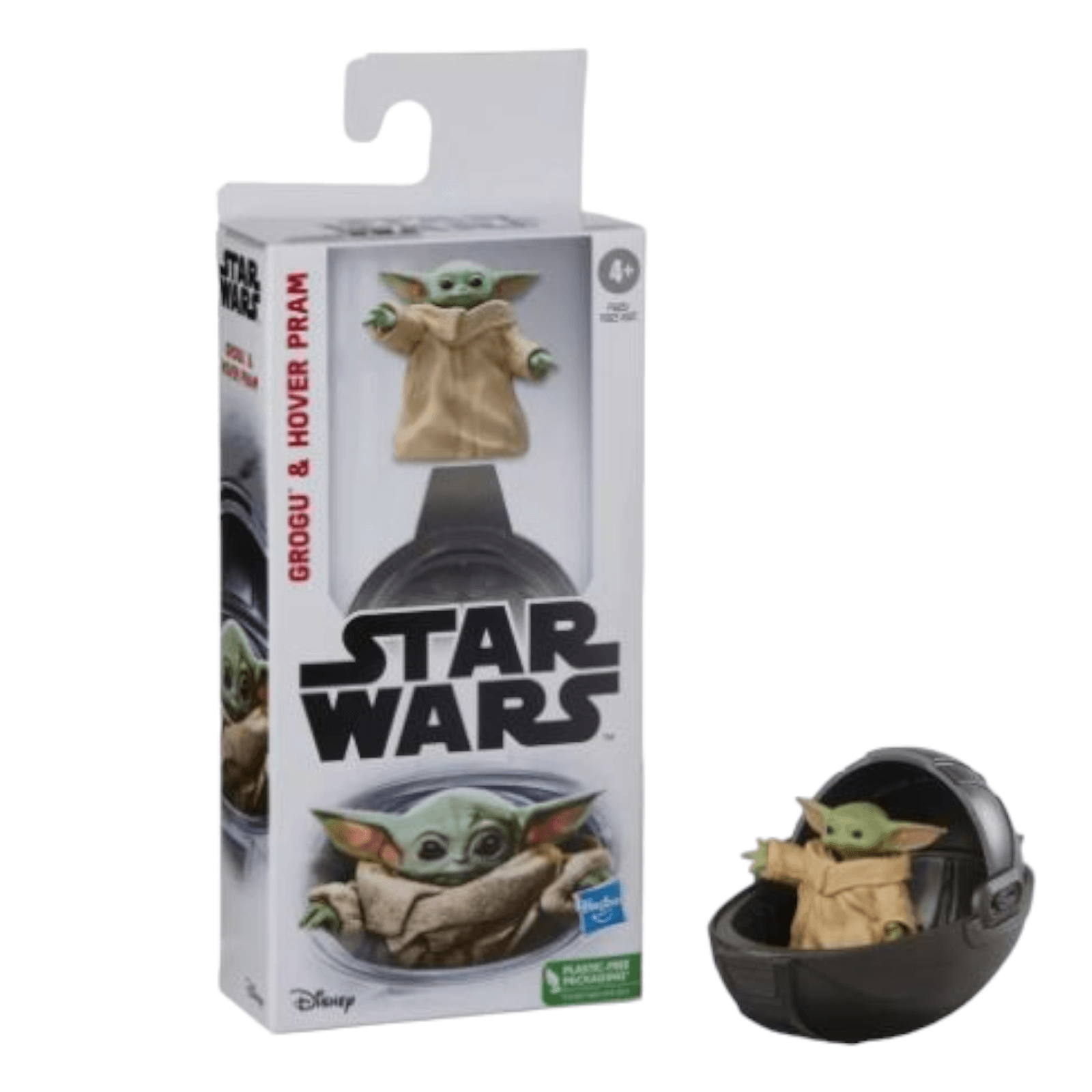 Star Wars Grogu and Hover Pram Toy 6-inch-Scale The Mandalorian Action Figure