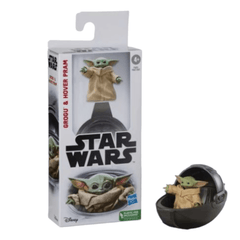 Star Wars Grogu and Hover Pram Toy 6-inch-Scale The Mandalorian Action Figure