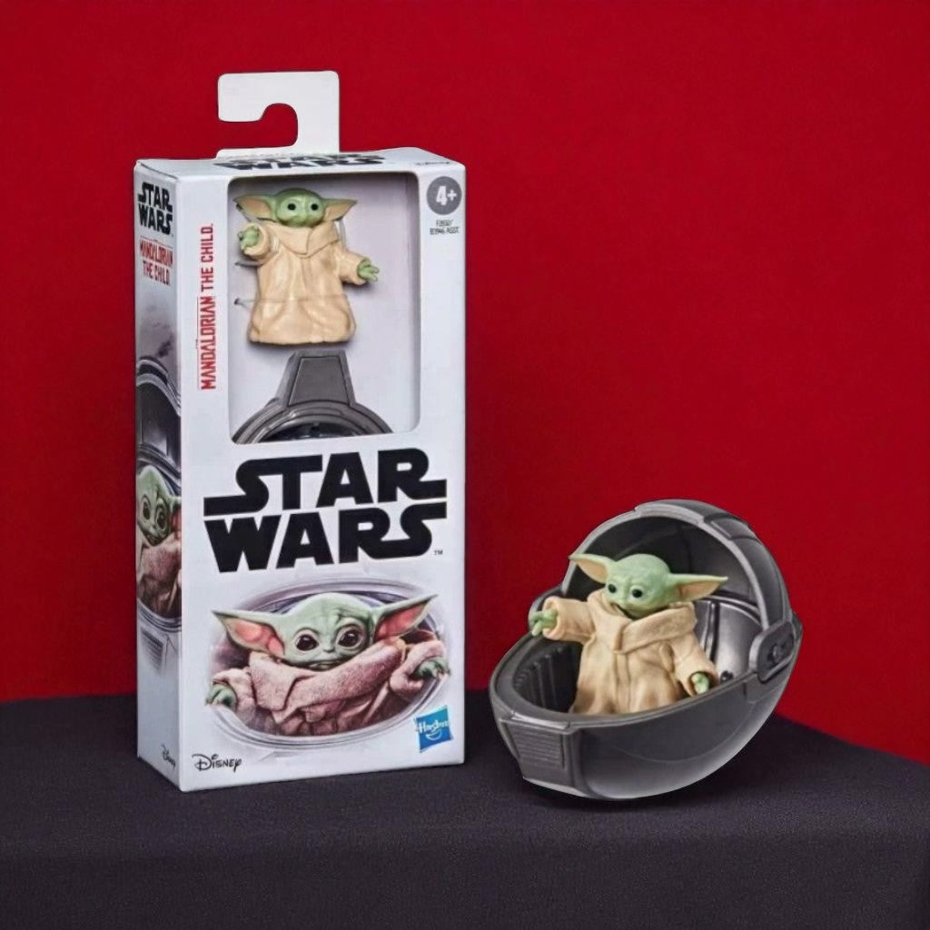 Star Wars Grogu and Hover Pram Toy 6-inch-Scale The Mandalorian Action Figure