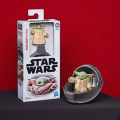Star Wars Grogu and Hover Pram Toy 6-inch-Scale The Mandalorian Action Figure