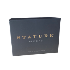 Stature Black Box Candle 16 oz | Pristine