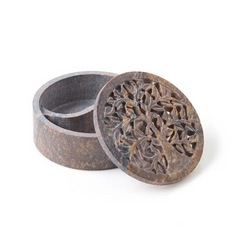 Stone Trinket Box | Tree of Life