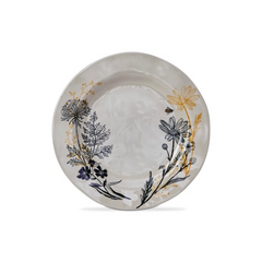 Summer Salad Plate | 9" Bamboo Melamine Set of 4
