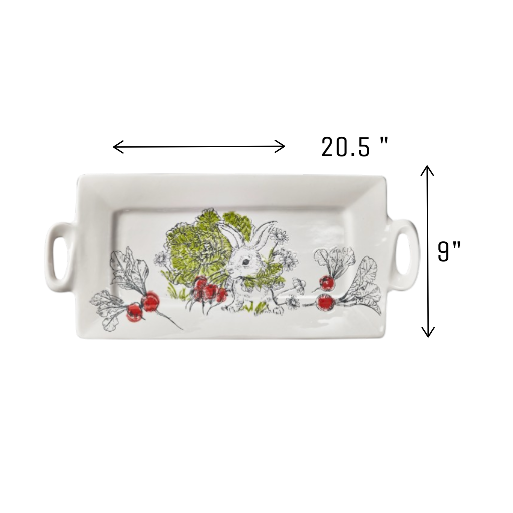 Summer Serving Platter | Munching Bunny