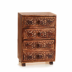 Tabletop Elephant Chest