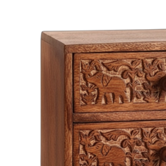 Tabletop Elephant Chest