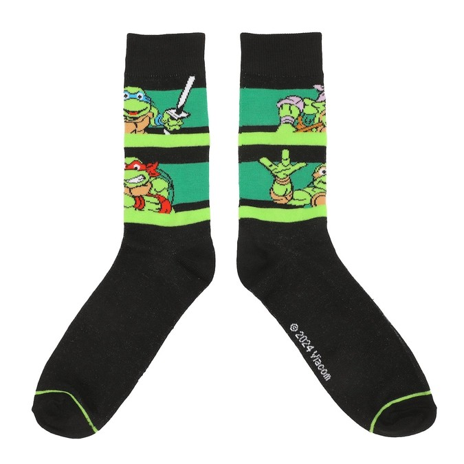 Teenage Mutant Ninja 5 Pair Men's Crew Socks