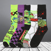 Teenage Mutant Ninja 5 Pair Men's Crew Socks