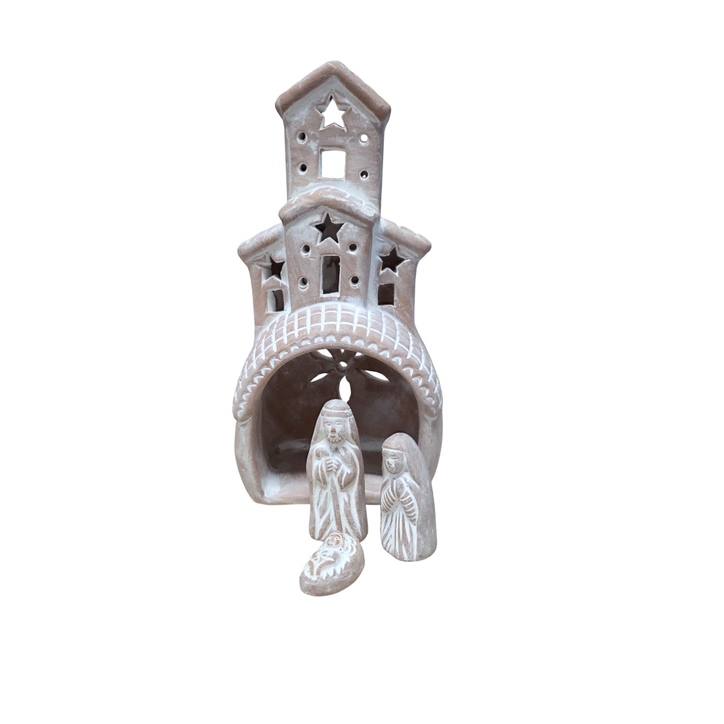 Terracotta Chimney Nativity