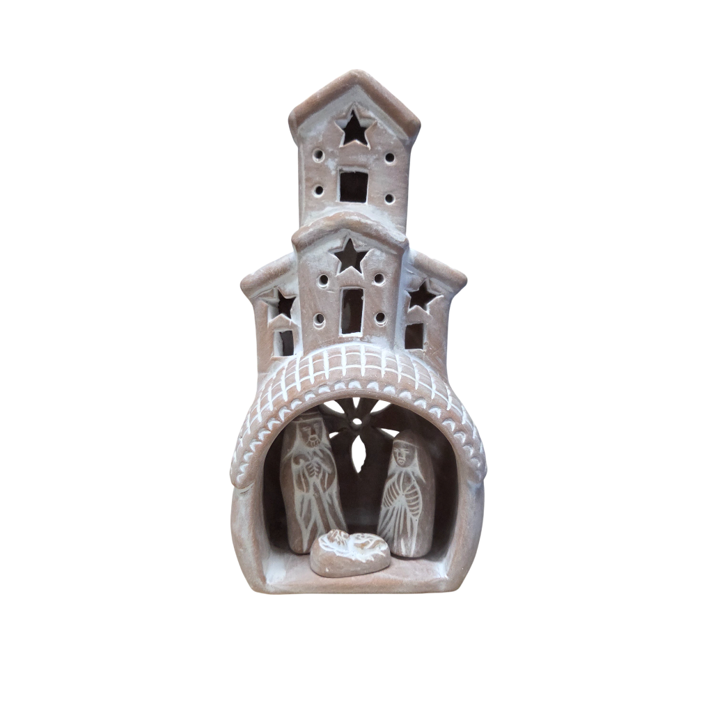 Terracotta Chimney Nativity