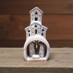 Terracotta Chimney Nativity