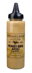 Terrapin Ridge Farms Honey BBQ Aioli Squeeze Garnishing Sauce 8.5 oz