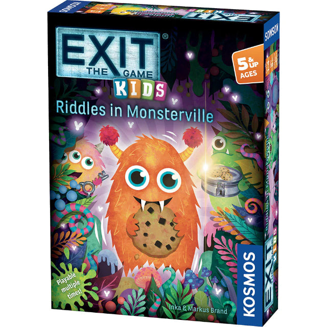 Thames & Kosmos Exit The Game - Kids - Riddles in Monsterville