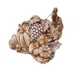 Thanksgiving Cornucopia Tealight Candle Holder Centerpiece