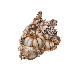 Thanksgiving Cornucopia Tealight Candle Holder Centerpiece