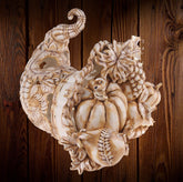 Thanksgiving Cornucopia Tealight Candle Holder Centerpiece