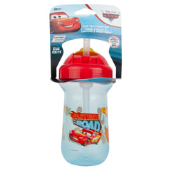 The First Years Cars Flip Top Straw Cup 10 oz
