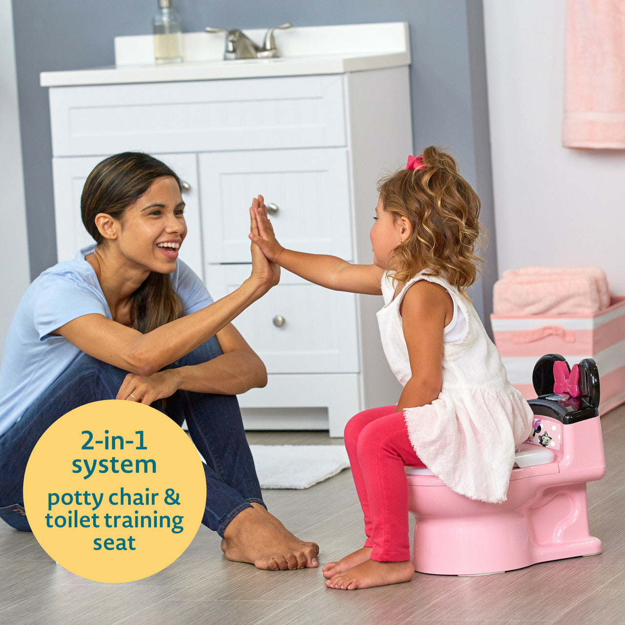 The First Years Disney Minnie Potty & Trainer Seat