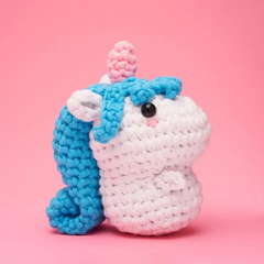 The Woobles Beginner Crochet Kit | Billy the Unicorn