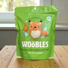 The Woobles Beginner Crochet Kit | Felix the Fox
