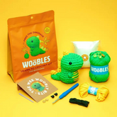 The Woobles Beginner Crochet Kit | Fred the Dinosaur