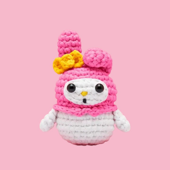 The Woobles Beginner Crochet Kit | Hello Kitty My Melody