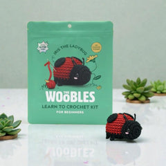 The Woobles Beginner Crochet Kit | Iris the Ladybug
