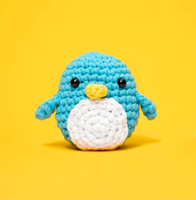 The Woobles Beginner Crochet Kit | Pierre the Penguin