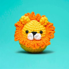 The Woobles Beginner Crochet Kit | Sebastian the Lion
