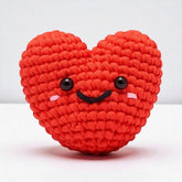 The Woobles Beginner Crochet Kit | Val the Heart