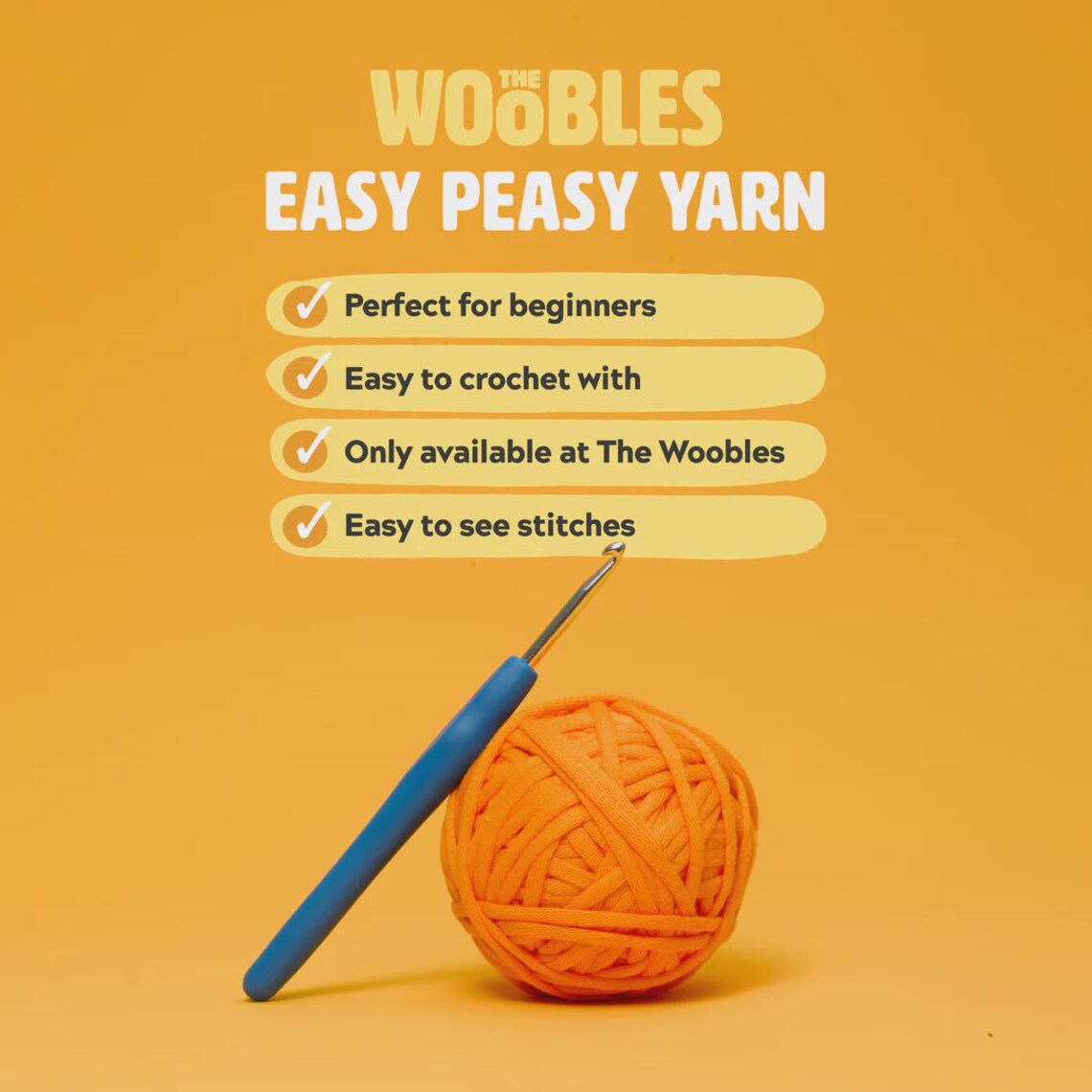 The Woobles Intermediate Crochet Kit | Lavender the Cow