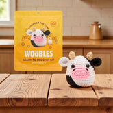 The Woobles Intermediate Crochet Kit | Lavender the Cow