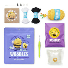 The Woobles | Mommy & Me Cornelius the Bee Combo Crochet Kit