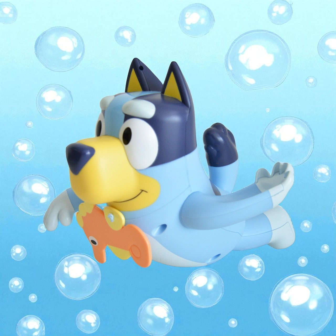Toomies Swimming Bluey Bath Toy with Seahorse