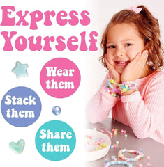 Unicorn Charm Beads Jewelry Making Kit for Girls