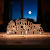 Village Lights Iron Candle Holder