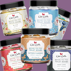 Wabi Whiffs Toilet Bombs Bathroom Deodorizer Fizzing Love Bombs 60 Ct